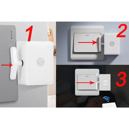 Botón Inteligente Adhesivo con Control Remoto – Sin Cableado