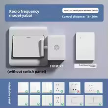 Botón Inteligente Adhesivo con Control Remoto – Sin Cableado